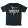 Thrashin Supply 「HANDLE BAR」Tシャツ ネイビー-01