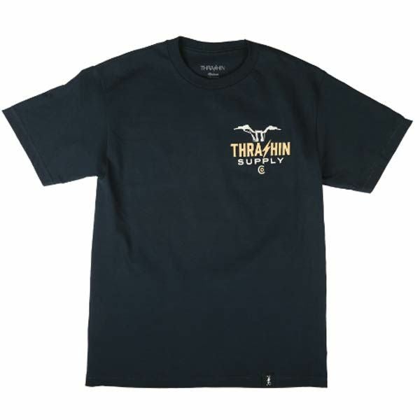 Thrashin Supply 「HANDLE BAR」Tシャツ ネイビー-02