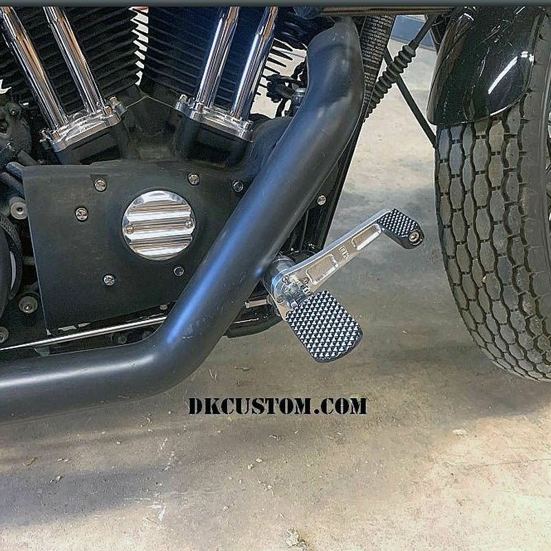 DK-Custom ショート・ブレーキアーム アジャスタブルリンケージ　ポリッシュ-01