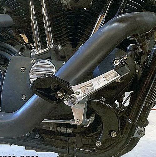 DK-Custom ショート・ブレーキアーム アジャスタブルリンケージ　ポリッシュ-08