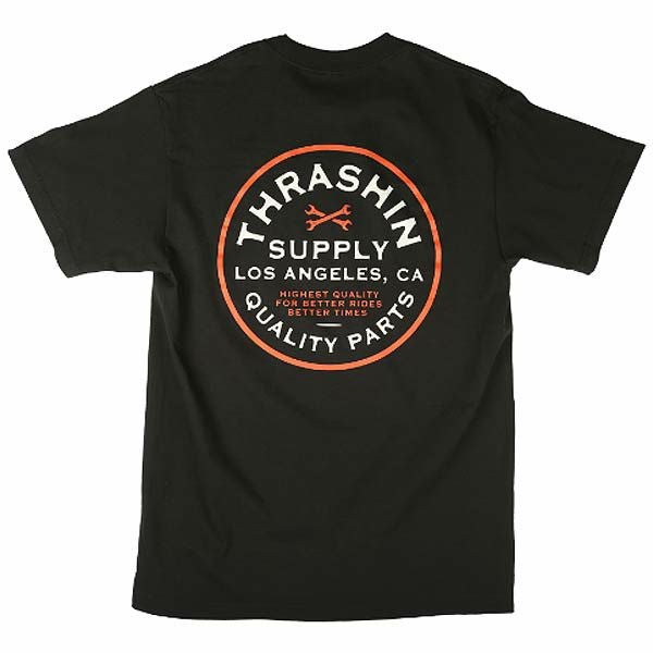 Thrashin Supply 「Better Rides」Tシャツ ブラック-01