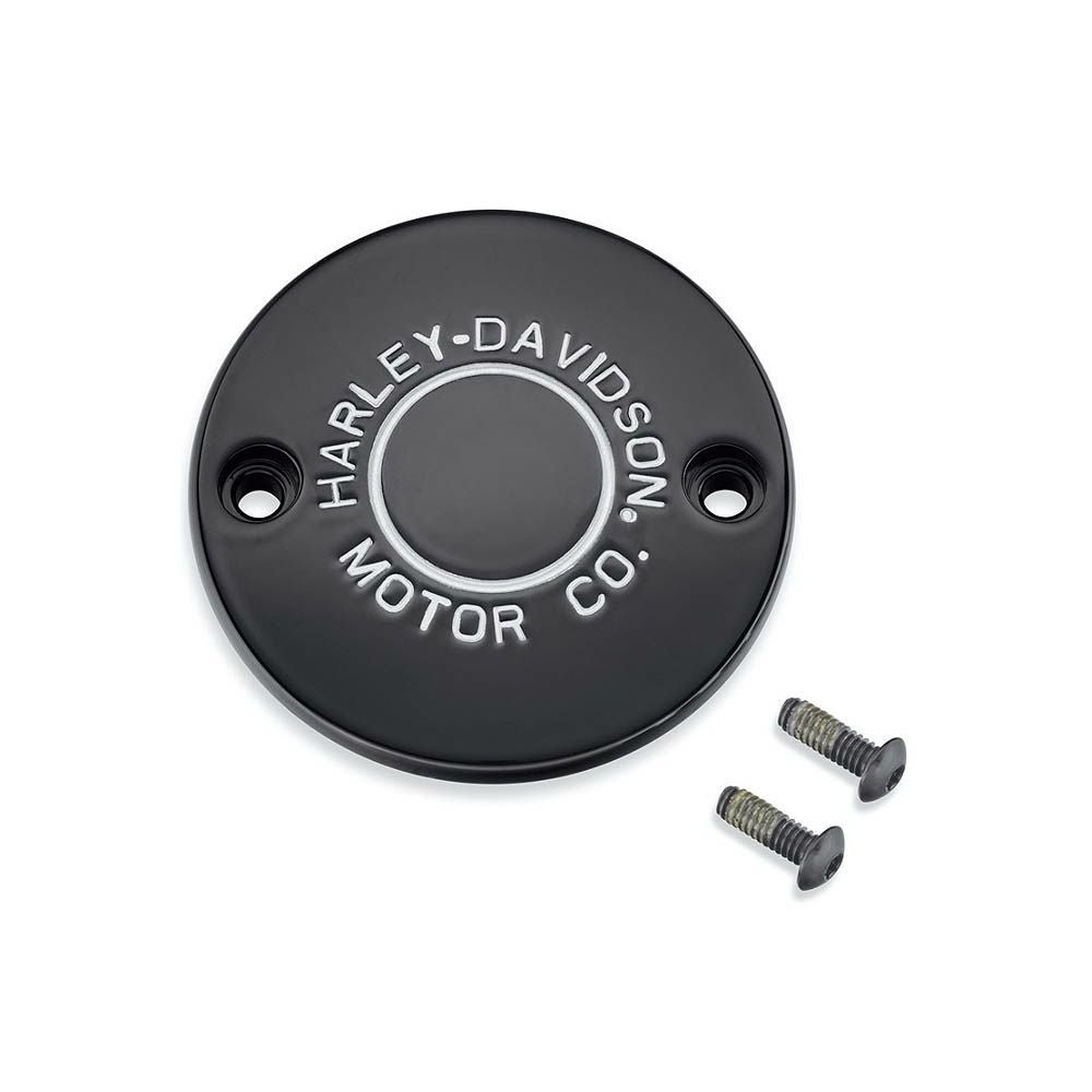 H-D Motor Co.コレクション　タイマーカバー　グロスブラック　ミルウォーキーエイト-02