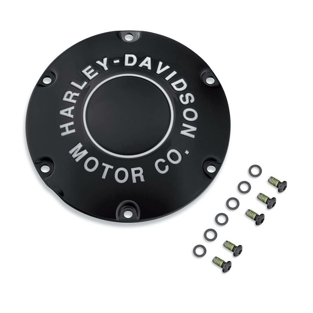 H-D Motor Co.コレクション　ダービーカバー　グロスブラック　スポーツスター-02