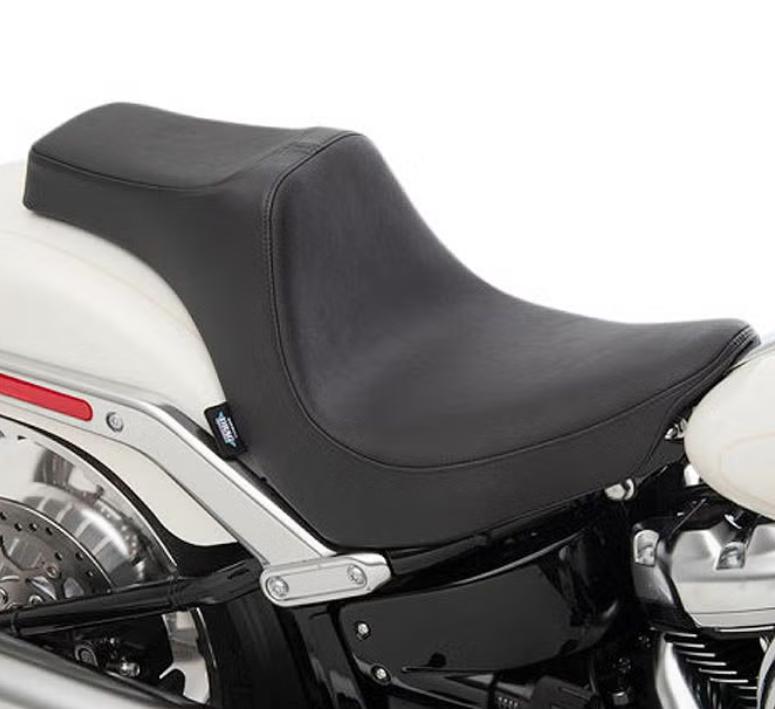 SaddleMen フロント LS-ステップアップシート ブラック ファットボーイ