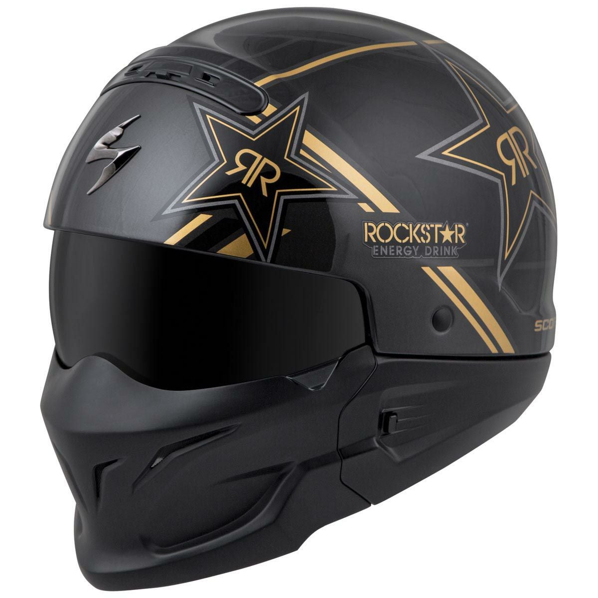 SCORPION EXOコンバット EVO フルフェイスヘルメット ロックスター