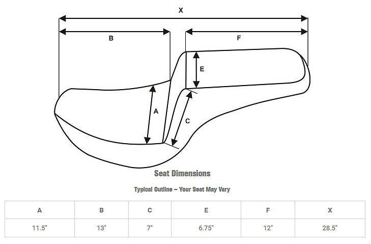 SaddleMen SDC パフォーマンス グリップシート FXR-02