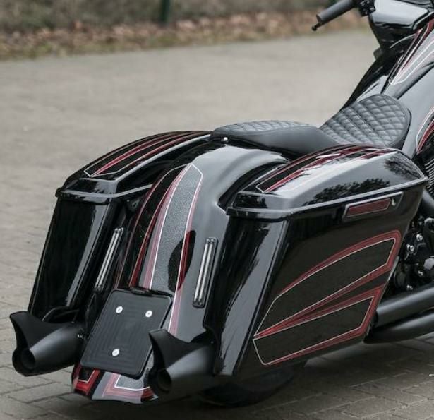 ハーレー、ツーリング用 フェンダー廻りパーツ、アクスルカバー