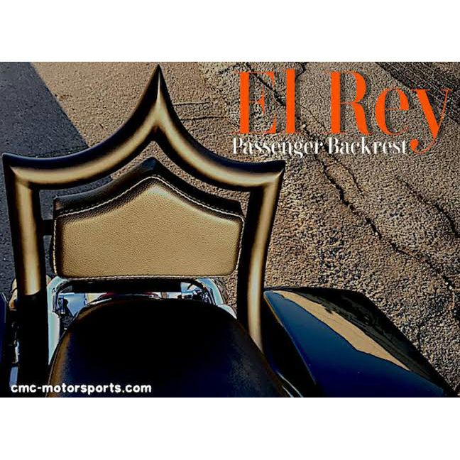 カスタムモータースポーツ エル・レイ デタッチャブル・バックレスト マットブラック-01