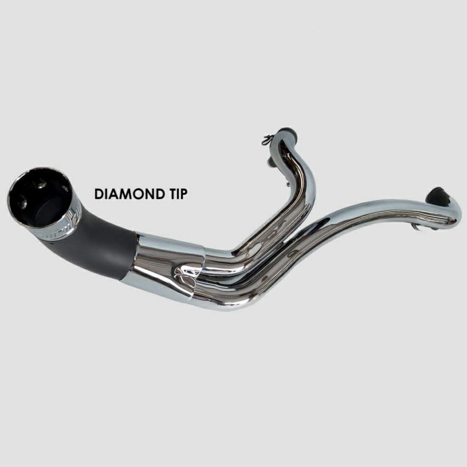 Dirty Bird パフォーマパンス・フルエキゾースト クローム ダイアモンドチップ-02