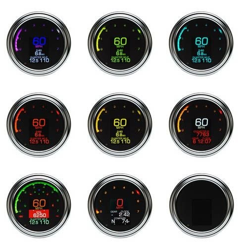 DAKOTA DIGITAL　MLX-3000シリーズ ゲージ　デジタルメーター ブラック-04