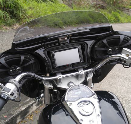 FLHR ロードキング ウインドシールド＆フェアリング｜ハーレーカスタム