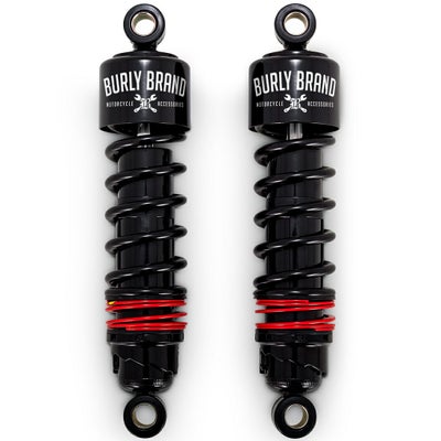 Burly スラマープラス・ローダウン リアサスペンション ブラック 