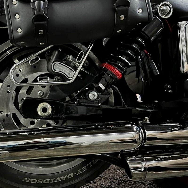 Drag Specialties リアサスペンション 11インチ (ブラック) 【ダイナ