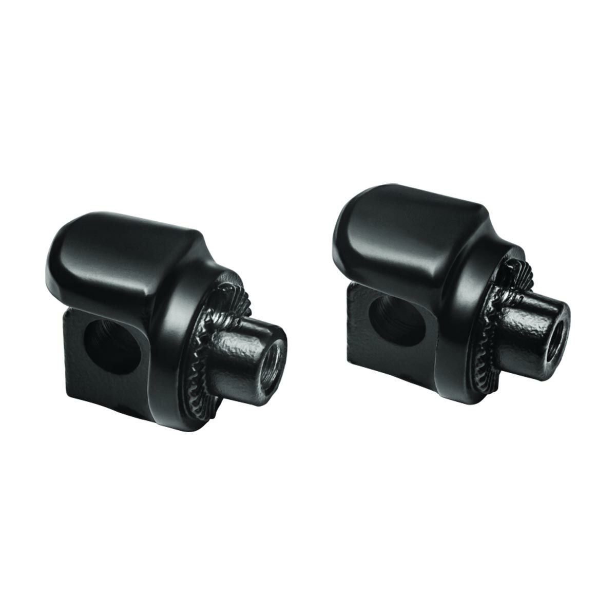 クリアキン ノンピボット・スプライン・フットペグアダプター サテンブラック-02