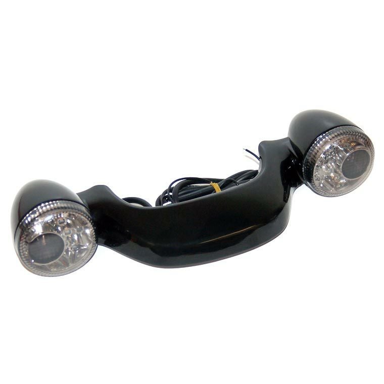 Letric Lighting ＬＥＤリア・ターンシグナルバー ブラック/アンバー-01