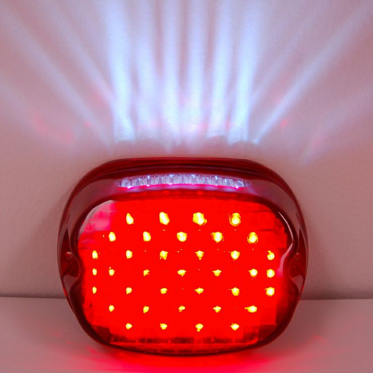 Letric Lighting スラントバック LEDテールライト レッドレンズ-02