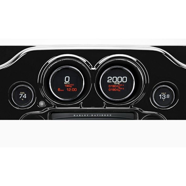 DAKOTA DIGITAL MLXシリーズ デジタル4ゲージキット クロームベゼル-03