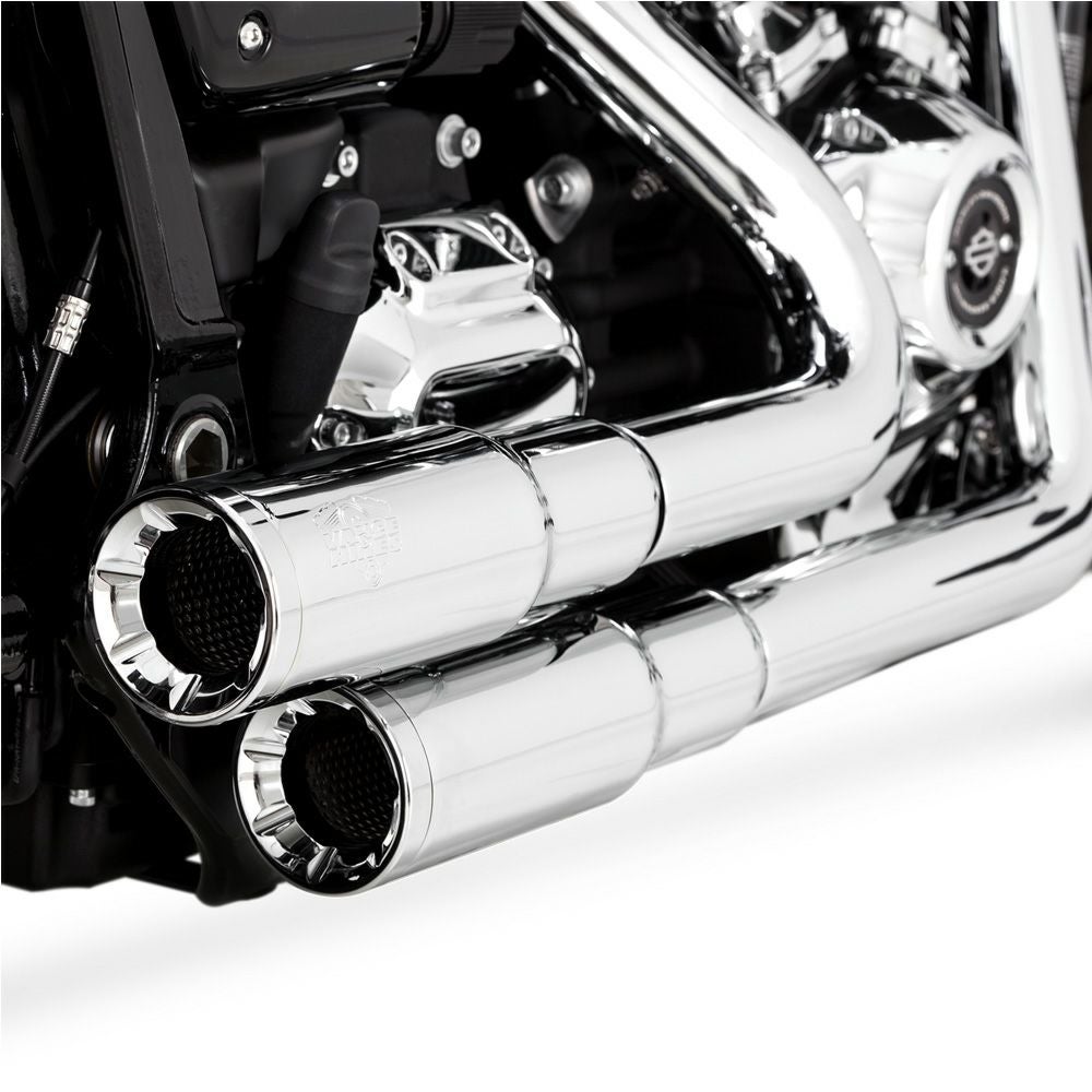 バンス＆ハインズ （VANCE&HINES） ミニ グレネード 2-Into-2 クローム