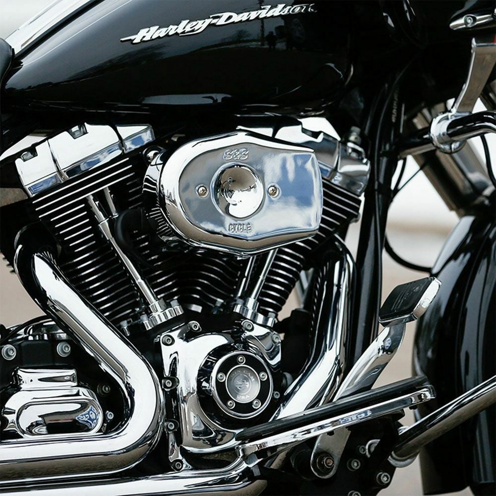 SALE】S&S ステルスエアクリーナー ティアドロップタイプ クローム