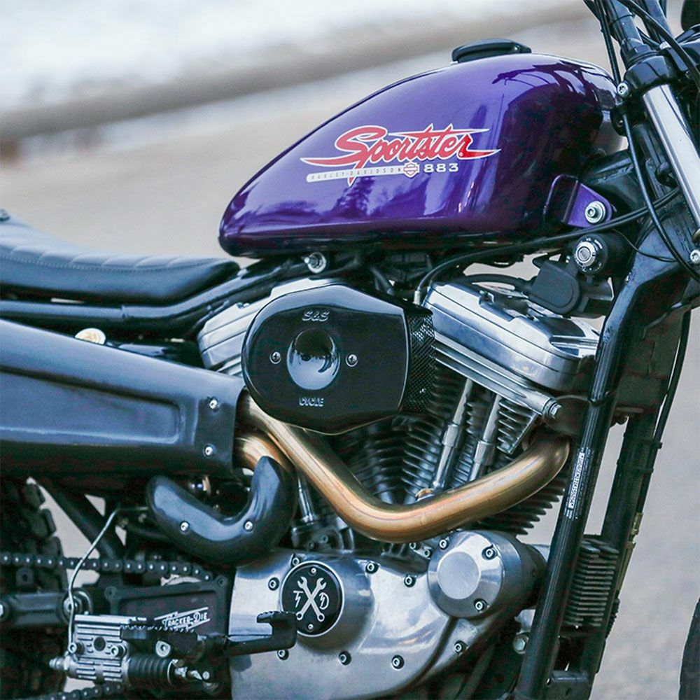 スポーツスター S&S ステルス・エアクリーナー｜ハーレーカスタム