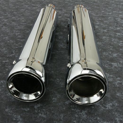 2007～2017 ソフテイル 3インチ・ツインスラッシュ スリップオン