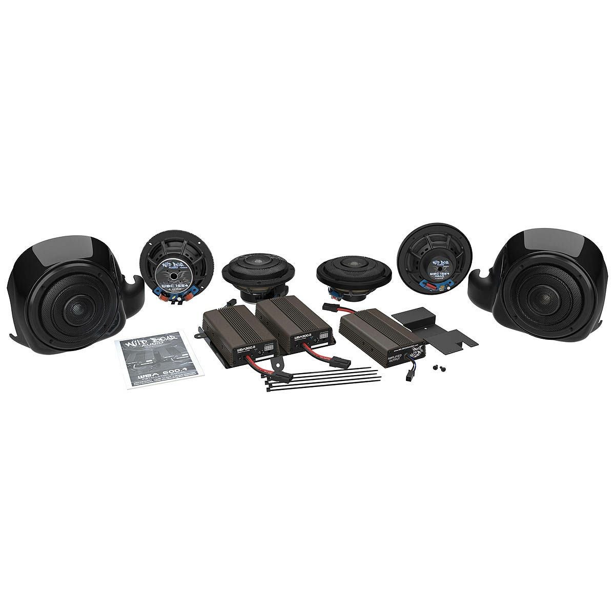 ハーレー、ツーリング ツアーパック＆サドルバック・スピーカー(2014