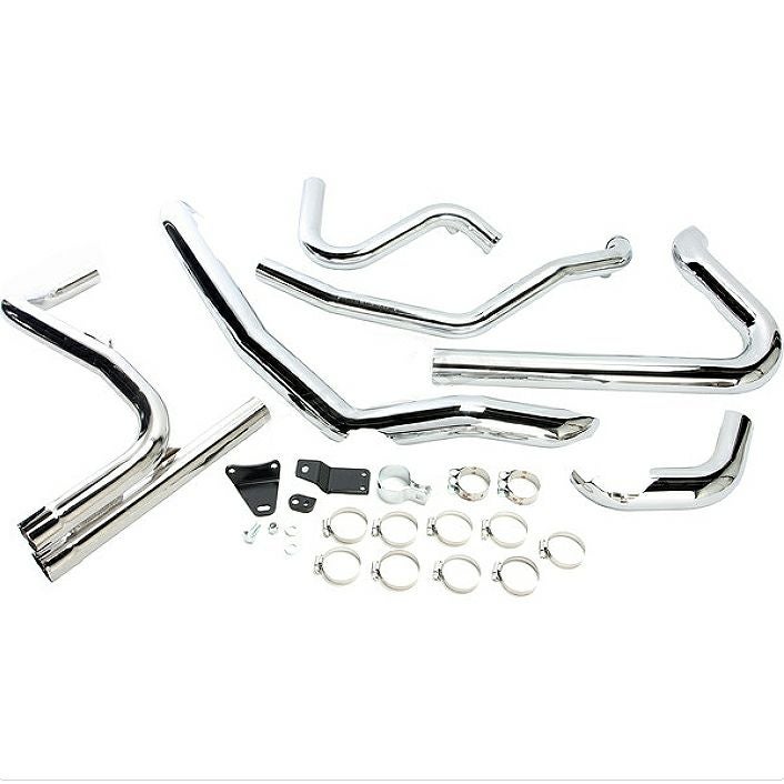 コブラ  パワーポート・デュアルヘッドエキゾーストパイプ デュアルバング クローム-03