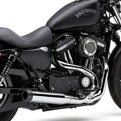 コブラ エル・ディアブロ・2-1フルエキゾーストマフラー クローム 2014以降スポーツスター-03