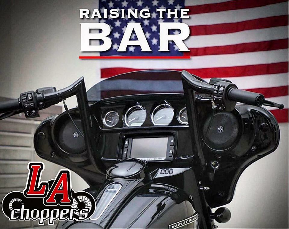 LAチョッパーズ グランデプライム・エイプハンドルバー 12インチ ブラック-03