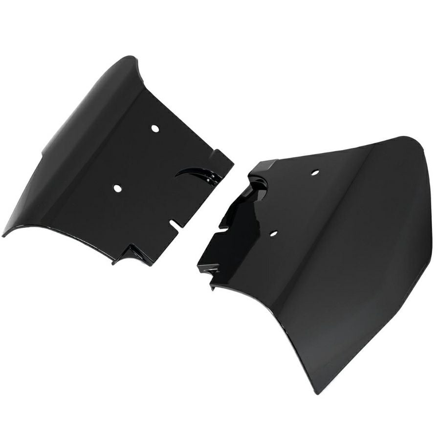 HOGWORKZ ソフテイル・ミッドフレームエアデフレクター ビビッドブラック-03