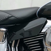 HOGWORKZ ソフテイル・ミッドフレームエアデフレクター ビビッドブラック-08