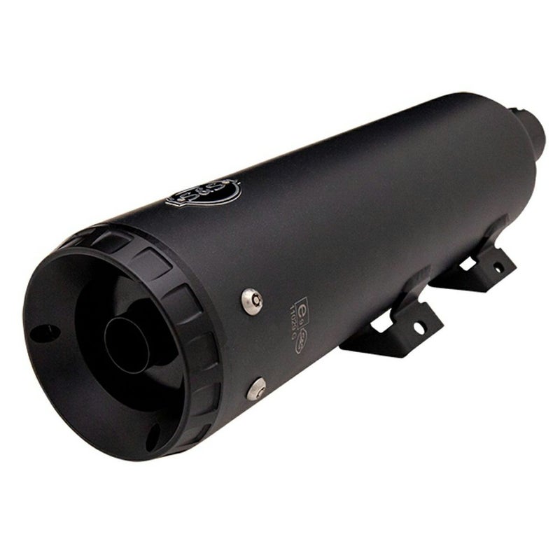 S&S eマーク付車検対応 グランドナショナル スリップオンマフラー ブラック-01