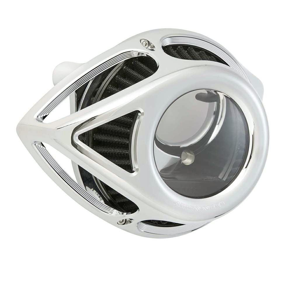 アレンネス クリア・ティアドロップ・エアクリーナー クローム-03