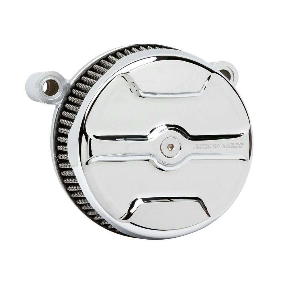 アレンネス ナックルカバー付 ビッグサッカー・ステージ1・エアクリーナーキット クローム-01