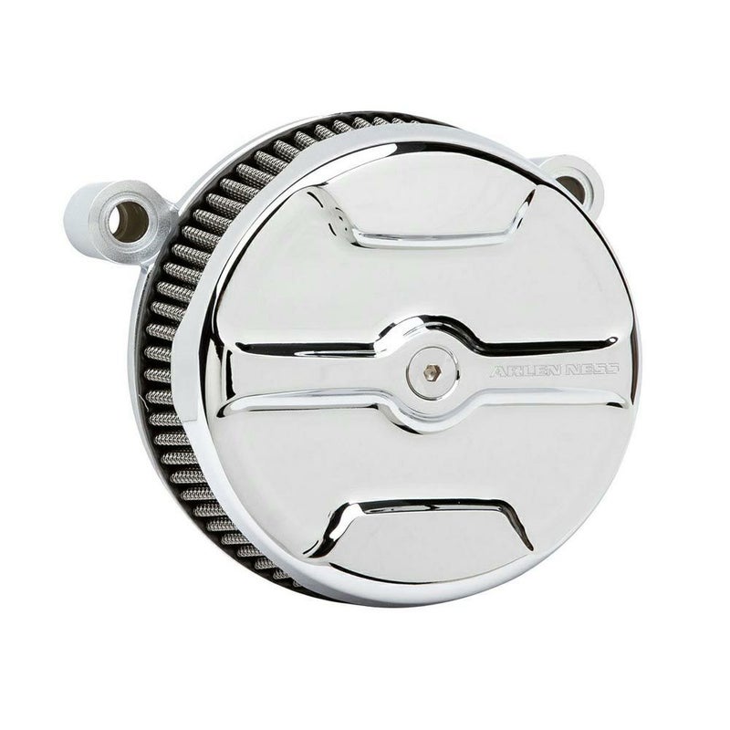 アレンネス ナックルカバー付 ビッグサッカー・ステージ1・エアクリーナーキット クローム-01