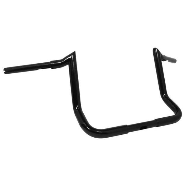 JACKNIFE Handlebars 12インチ エイプハンガー ブラック-02