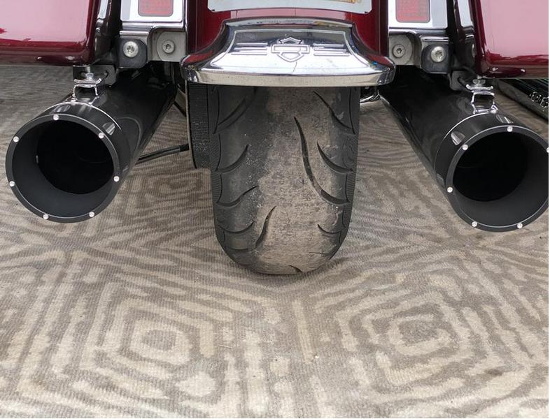 PowerHouse スリップオンマフラー 4.5インチ ティアドロップエンドキャップ-04