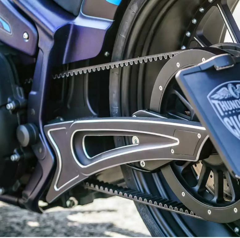 KEN'S FACTORY ラピッドシリーズ リブドデザイン ミラー 左用 ブラック