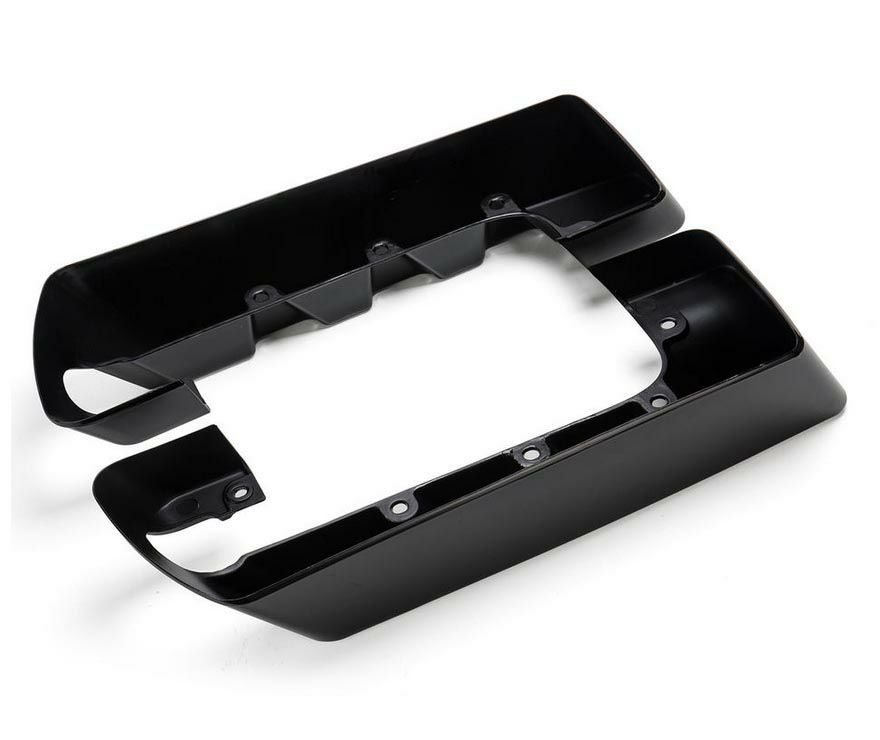 HOGWORKZ サドルバッグ・エクステンションキット 4インチ ブラック-03