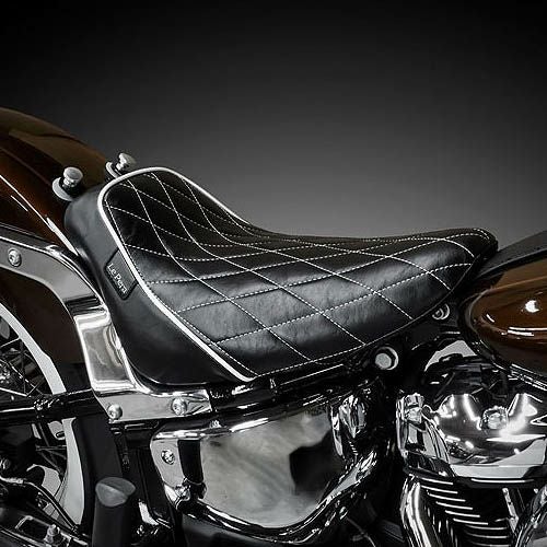 ラペラ ベアボーンズ ソロシート ホワイトダイアモンドステッチ　FLDE、FLHC/S-01