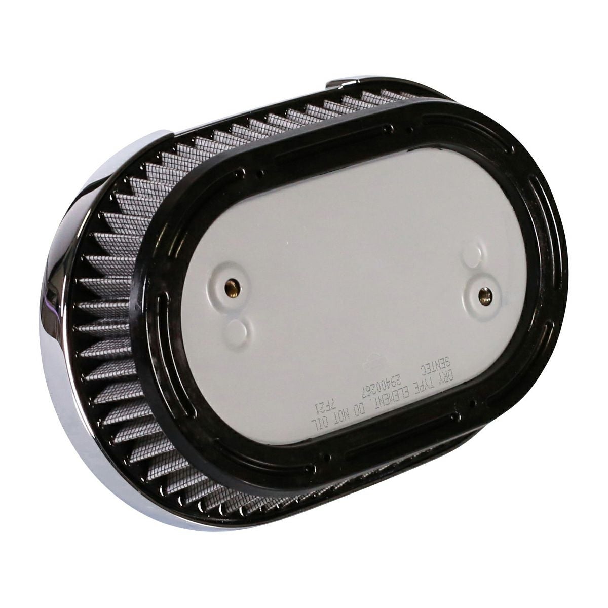 Thunderbike オーバル・エアクリーナーキット クローム-02