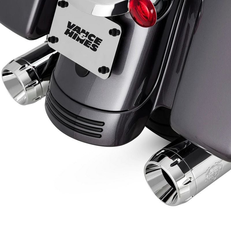 【SALE】Vance & Hines　デイトナ400 スリップオンマフラー クローム-01