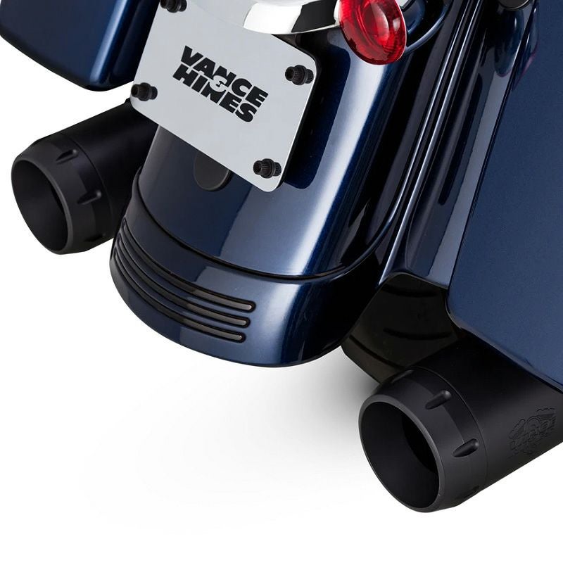 Vance & Hines　デイトナ400 スリップオンマフラー ブラック-01