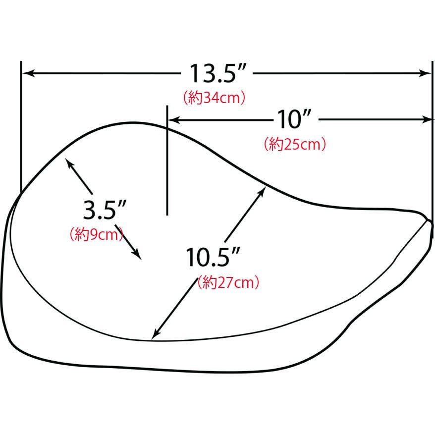 ドラッグスペシャリティーズ ボバースタイル ソロシート ダブルダイアモンドステッチ-02