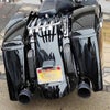 HOGWORKZ ストレッチリアフェンダーキット LED付き ビビッドブラック-01