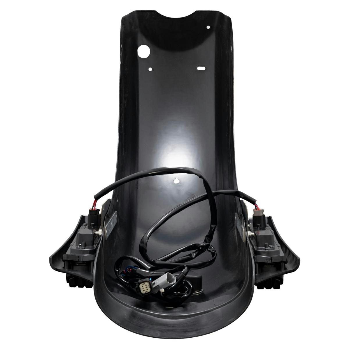 HOGWORKZ ストレッチリアフェンダーキット LED付き ビビッドブラック-08