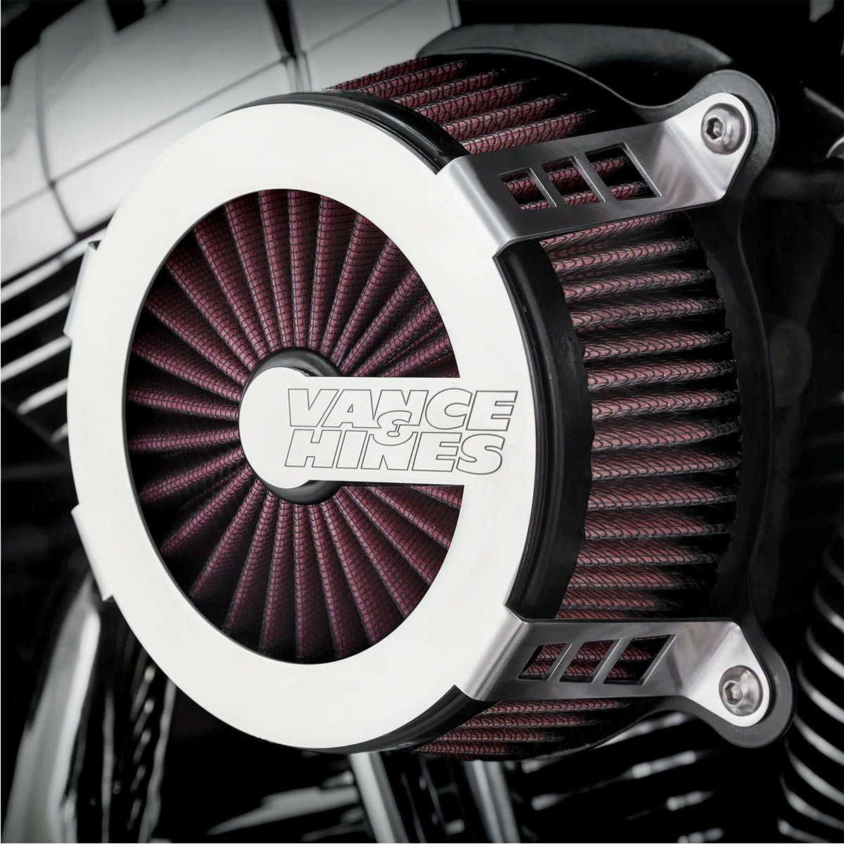 VANCE&HINES VO2 Cage Fighter エアークリーナー Softail M8-01