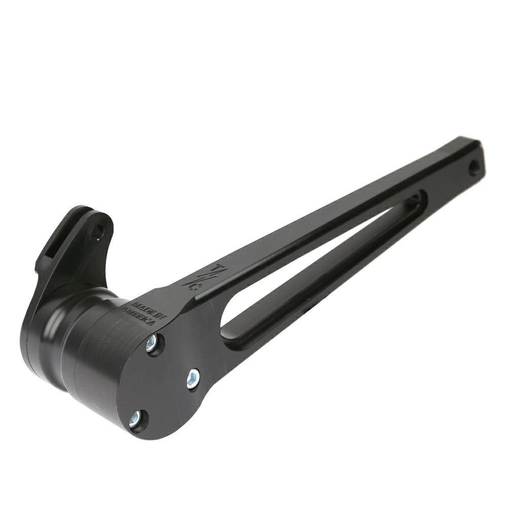 Thrashin Supply アジャスタブル・バガーブレーキアーム ワイドペダル付 ブラック-01