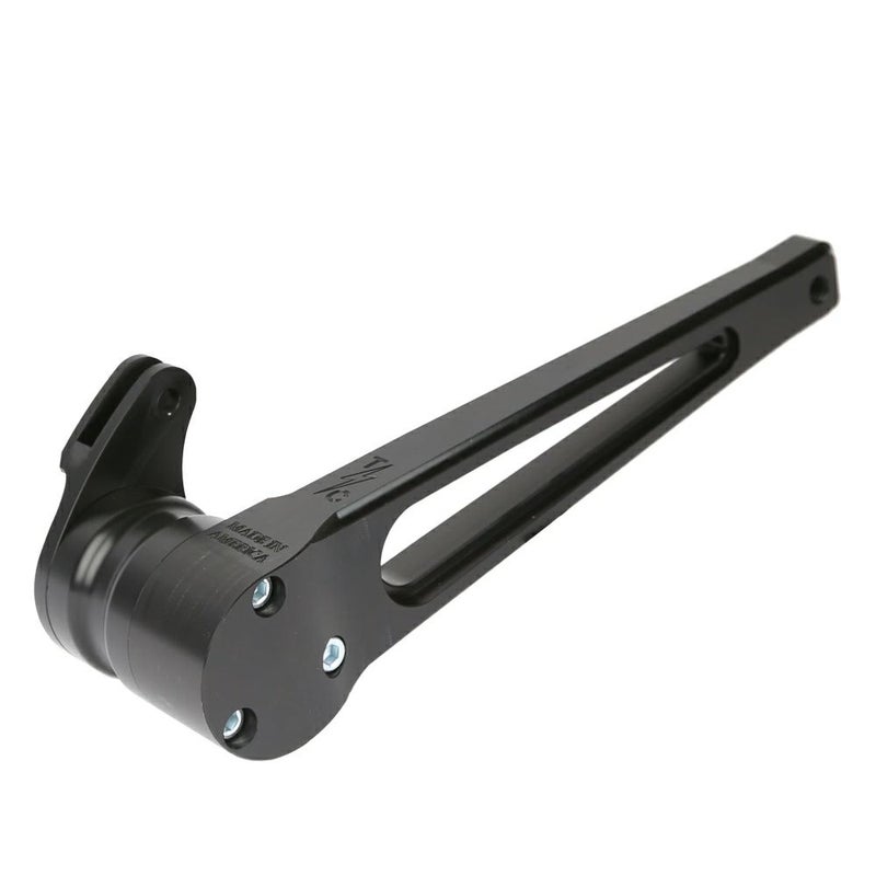 Thrashin Supply アジャスタブル・バガーブレーキアーム ワイドペダル付 ブラック-01