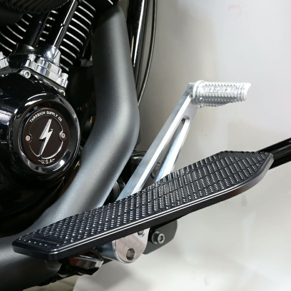 Thrashin Supply アジャスタブル・バガーブレーキアーム スリムペダル付 クローム-03